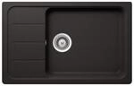 SCHOCK K&uuml;chensp&uuml;le Formhaus D-100LS in Nero I Granitsp&uuml;le aus CRISTALITE&reg; I