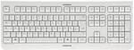 CHERRY KW 3000, Kabellose Office-Tastatur, Deutsch QWERTZ, Wei&szlig;-Grau | Flaches