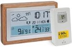 TFA Dostmann Funk-Wetterstation mit Au&szlig;ensensor OAK, 35.1167.54, Wettervorhersage,