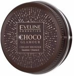 Eveline Cosmetics Choco Glamour Cream Bronzer mit Squalan und Vitamin E f&uuml;r