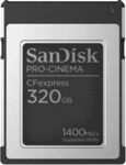 SanDisk PRO-CINEMA CFexpress-Type-B-Speicherkarte 320 GB (Für den Einsatz von SanDisk PRO-CINEMA CFexpress-Type-B-Speicherkarte 320 GB (Für den Einsatz von