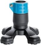 OSSENBERG 4-Punkt Gummikapsel SAFETY FOOT t&uuml;rkis - Sicherheitsfu&szlig; mit Stahleinlage