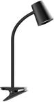 LED-Tischlampe Ailina mit Klemmfu&szlig; in Schwarz von Lindby