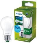 Philips LED Classic ultraeffiziente E27 Lampe, mit Energieeffizienzklasse A, ersetzt