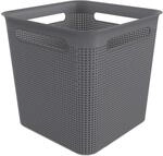 Rotho Brisen Aufbewahrungsbox 18l, Kunststoff (PP) BPA-frei, anthrazit, 18l...
