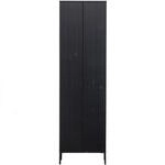 WOOOD new gravure Schrank mit schubladen Kiefer schwarz
