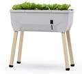 GUSTA GARDEN Sammy Salad Hochbeet Hellgrau - Hochbeet Balkon & Garten - f&uuml;r...
