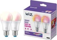 WiZ Smart LED A60-Lampe, Color und Tunable White, E27-Sockel, 60W, 806 Lumen,