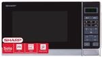 SHARP R242INW Solo-Mikrowelle 20 L 800 W AutoCook Silber