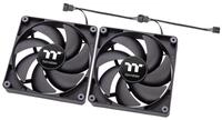 Thermaltake CT120 PC Cooling Fan | 120‑mm‑L&uuml;fter | 2 Pack