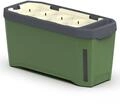 GUSTA GARDEN Harry Herbs 4in1 Kr&auml;utertopf Dunkelgr&uuml;n - Pflanzentopf mit