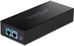 TRENDnet, TPE-319GI, 10G PoE++ Injektor, liefert PoE (15,4 W), PoE+ (30 W) oder PoE++