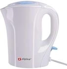 alpina Elektrischer Wasserkocher 1 Liter 800-1000 Watt Festes Kabel Kochtrocken- und
