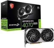 MSI Geforce RTX 4070 SUPER Ventus 2X 12G OC Grafikkarte - NVIDIA RTX 4070 GPU, 12GB