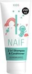 Na&iuml;f - 2 in 1 Kinder Shampoo & Sp&uuml;lung - 0% Parf&uuml;m - Ohne SLES, Mikroplastik oder