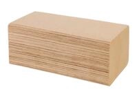 Falthandtuch - 1- lagig - V-Falz - 38 g/ qm - natur - 25 x 33 cm - 5.000 St&uuml;ck