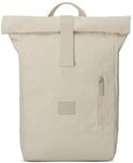 Johnny Urban Rucksack Damen Beige - Adam Medium - Rolltop Mit Laptopfach f&uuml;r Uni