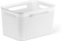 Rotho Brisen gro&szlig;e Aufbewahrungsbox 16l mit 4 Griffen, Kunststoff (PP) BPA-frei,