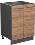 Vicco K&uuml;chenunterschrank Fame-Line, Goldkraft Eiche, 60 cm