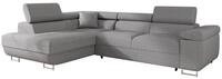 Mirjan24 Ecksofa Torezio, Kopfst&uuml;tzen verstellbar (Lux 05, L)