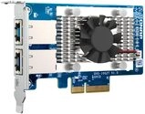 QNAP QXG-10G2T Dual-Port 2X 10GbE RJ45 PCIe 3.0 x4 Netzwerk-Karte Network Card