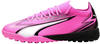 Puma Men Ultra Match Tt Soccer Shoes, Poison Pink-Puma White-Puma Black, 44 EU
