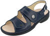 Finn Comfort Milos Atlantic (Blau) - Sandale mit loser Einlage - Damenschuhe...