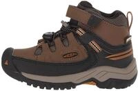 KEEN Unisex-Kinder Targhee Mid Wp Wanderstiefel, Braun, 27/28 EU