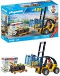 PLAYMOBIL | MyLife | Promo Pack | Gabelstapler mit Fracht | Spielzeug f&uuml;r Kinder ab