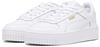 PUMA Carina Street Jr Sneaker, White White Gold, 36 EU