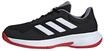 adidas Unisex Court Spec 2 Tennis Shoes, Core Black / Cloud White / Scarlet, 38 EU