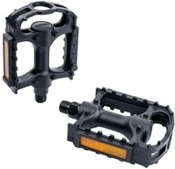 XLC Sport Pedal Gummikralle, grau/schwarz, 9/16",Reflektor