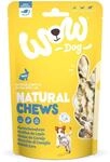 WOW Dog Kaninchenohren | Hunde Leckerlis f&uuml;r gesunde Z&auml;hne, getrocknet, mit...