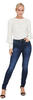 ONLY Women's ONLWAUW MID SK DNM BJ581 NOOS Jeans, Dark Blue Denim, S / 32L