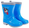 PERLETTI Pirat Regen Stiefel Blau für Kinder - Reflektierend Gummistiefel