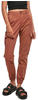 Urban Classics Damen TB3048-Ladies High Waist Cargo Pants Hose, Terracotta, 30