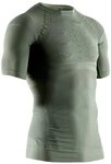 X-Bionic X-Plorer Energizer 4.0 Kurz&auml;rmliges Kompressions-Jersey-T-Shirt Gr&uuml;n Mann