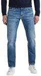 PME Legend Herren Jeans Commander 3.0 - Relaxed Fit - Blau - True Blue Mid,