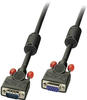 LINDY 36392 VGA Kabel M/F, schwarz 1m