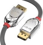 LINDY DisplayPort Kabel Cromo Line 0.5m Anthrazit