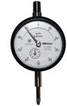 Messuhr, flacher Abschlussdeckel, ISO Ausf&uuml;hrung, 10 mm, 0,01 mm