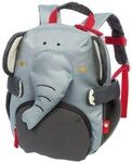 SIGIKID 25256 Kinderrucksack Elefant, Kindergarten-Rucksack: robust, leicht,