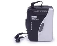 Tragbarer Kassettenspieler mit Kopfh&ouml;rern, Kassettenrecorder mit Radio UKW, ROXX PCP