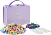 Geniales Konstruktionsspielzeug, Pastel, Bausteine-Set in praktischer Metall-Box mit