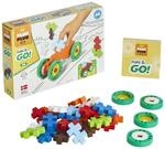 Plus-Plus 9603423 Kreativ-Bausteine, Big Fahrzeuge-Set, Konstruktionsspielzeug,