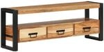 vidaXL TV-Schrank 120x30x45 cm Massivholz Akazie
