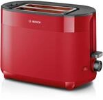 Bosch Kompakt Toaster MyMoment TAT2M124, integrierter Br&ouml;tchenaufsatz, mit