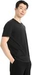 Icebreaker - Herren T- Shirt Natural Blend Zentral Klassisch Slim Fit - F&uuml;r Alltag,