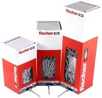 fischer PowerFast II CTP 4,5 x 60, Spanplattenschraube (500 Stk.) mit Teilgewinde,
