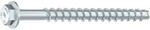 Heco-MMS plus SKT Betonschrauben 10x60 Ankerschrauben mit Scheibe, Stahl...